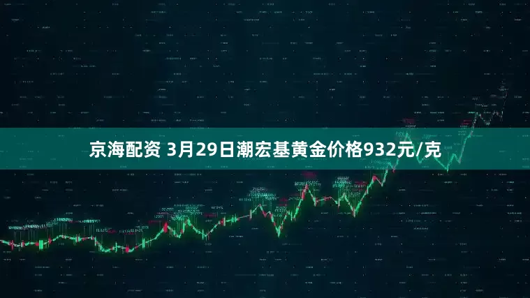 京海配资 3月29日潮宏基黄金价格932元/克