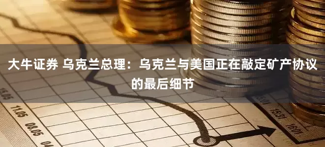 大牛证券 乌克兰总理：乌克兰与美国正在敲定矿产协议的最后细节